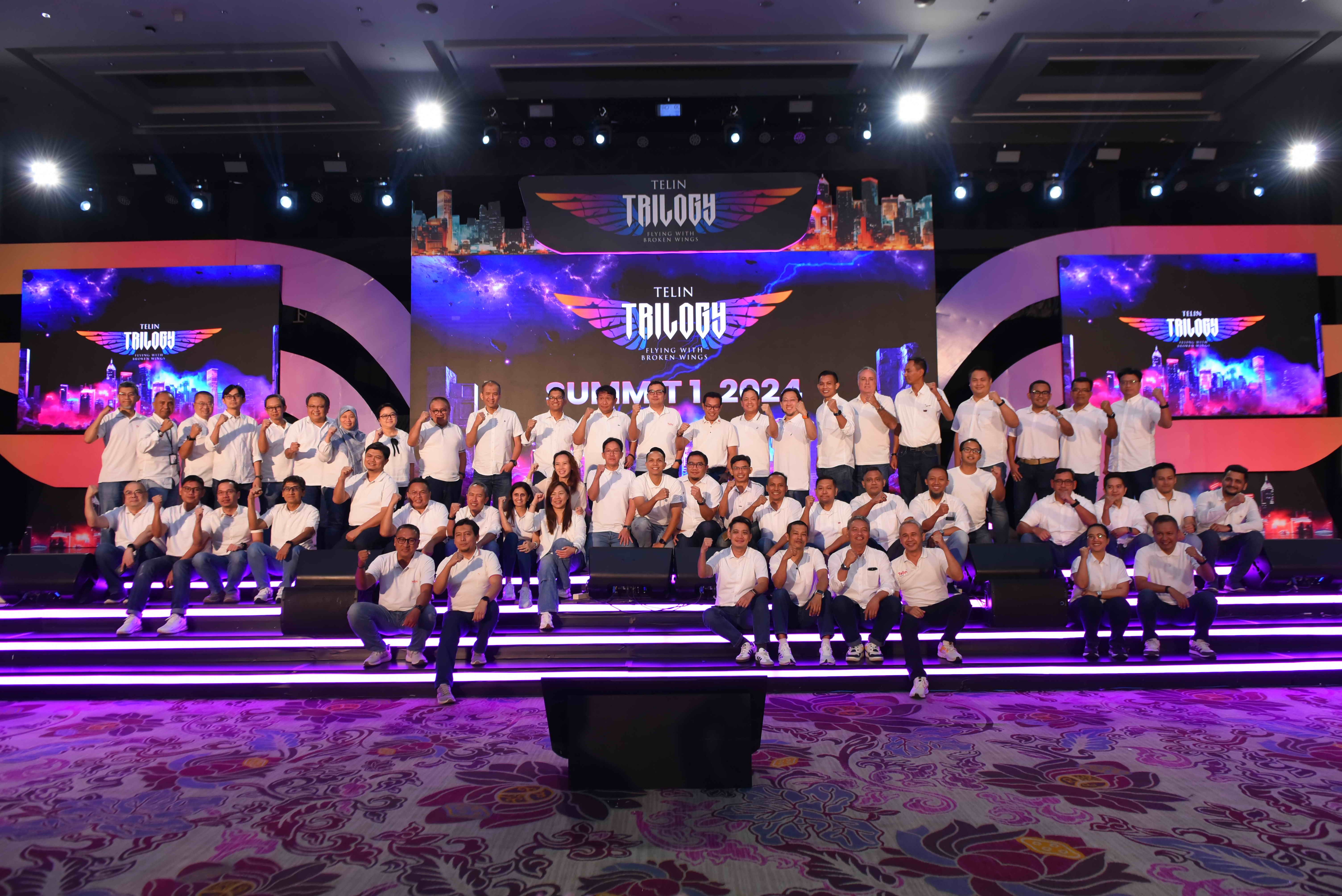 Telin Summit I 2024 : Flying With Broken Wings Towards 2024 Excellence